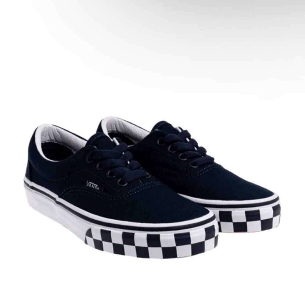 Vans 4.5 kids/mens 6 womens navy blue shoes